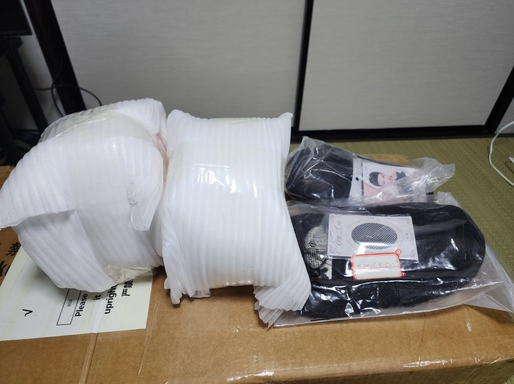 蛍火日記ヘッド開封時の様子