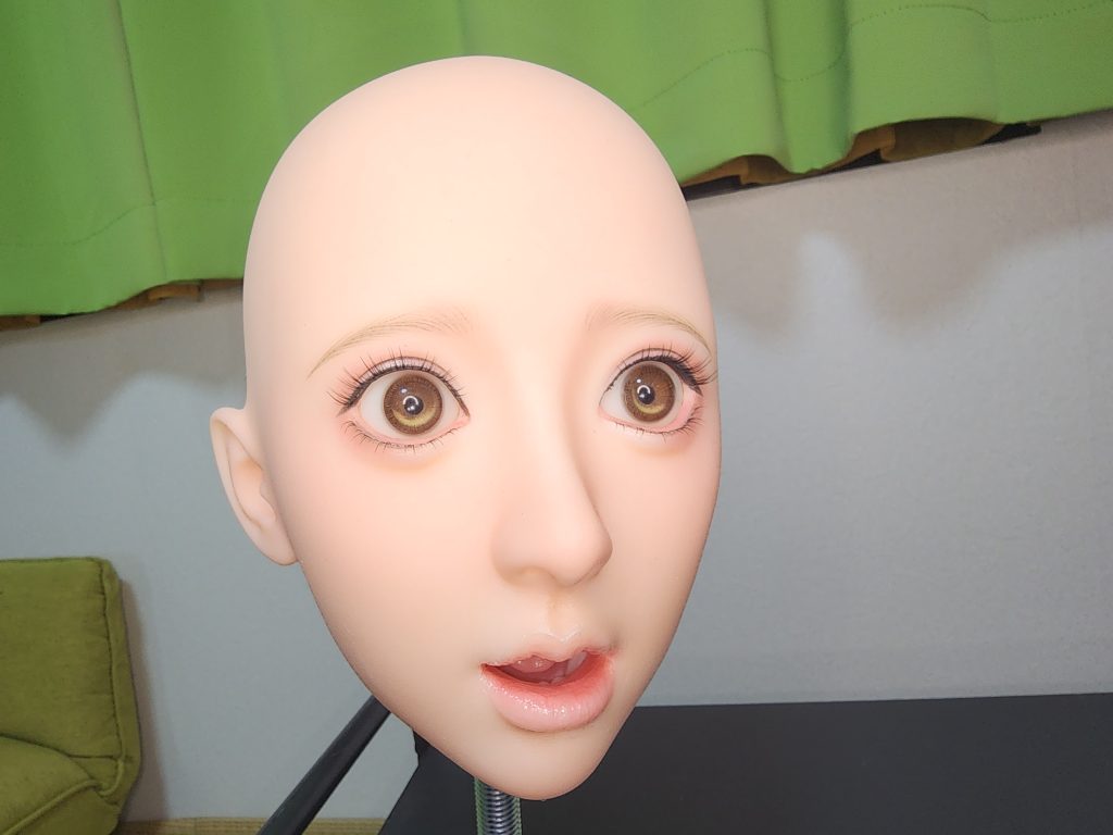 蛍火日記瑠璃の顎可動時の画面