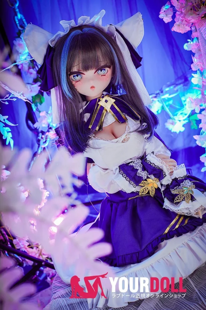 満月人形 柴郡(チェシャー) 105cm 大胸 フルシリコン　アニメラブドール