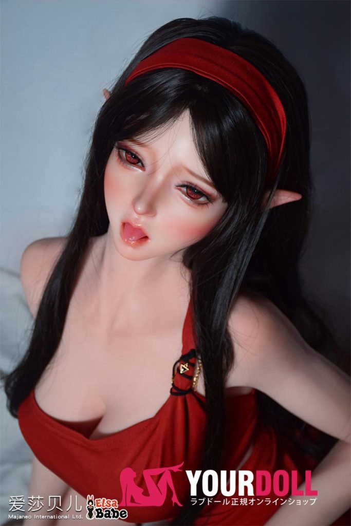 ElsaBabe Hanasaki XHB005 150cm ピンク肌 フルシリコン製 エルフイキ顔アへ顔エロラブドール