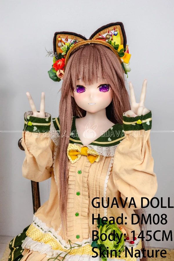 Guava Doll アニメラブドール 癒しい PVCビニールヘッド DM08 手描きメイク 145cm 紗衣