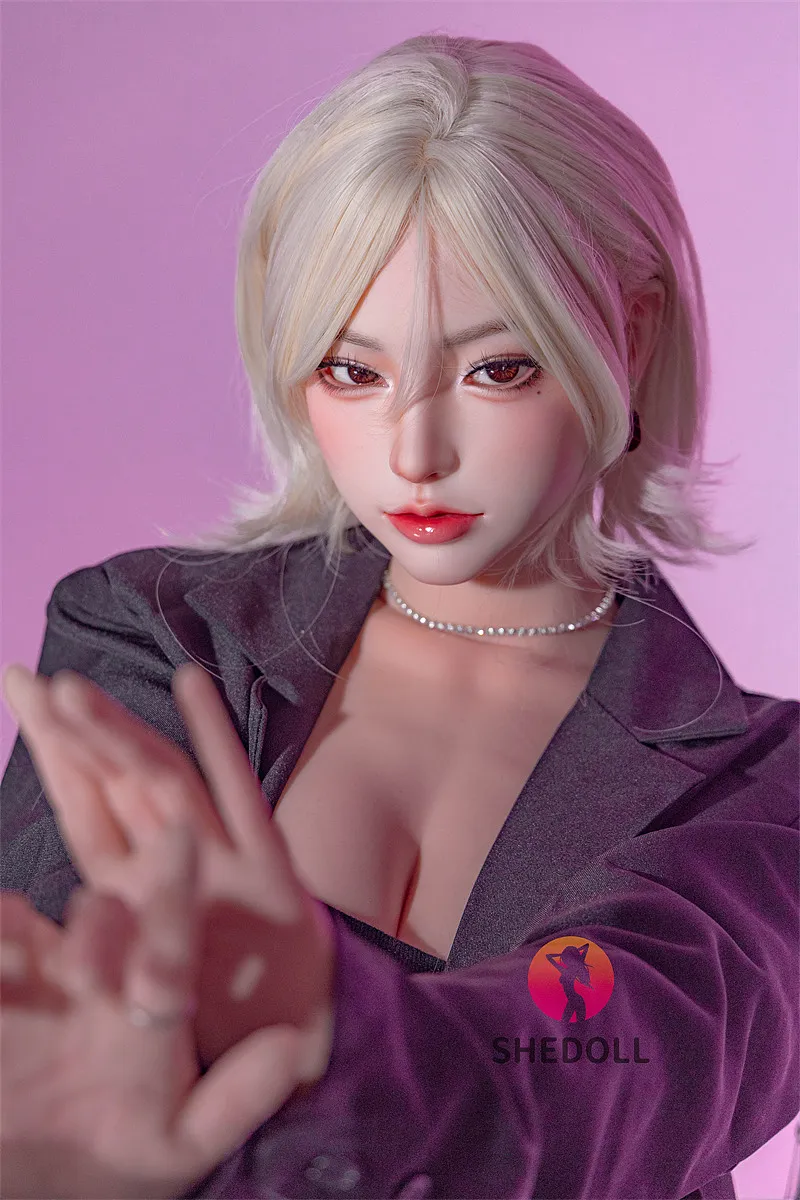 SHEDOLL 168cm Dカップ 白露 ヘッド金髪ギャルラブドール