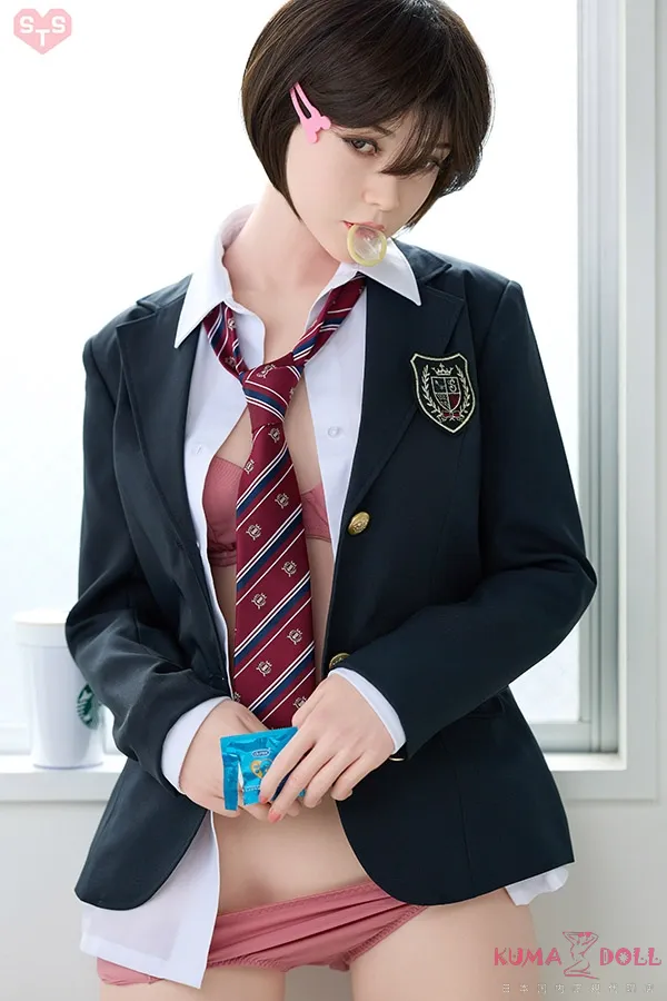 FANREAL F8 Qian 青春感たっぷり 158cm Bカップ 制服 フルシリコン製ラブドール リアルメイク付き