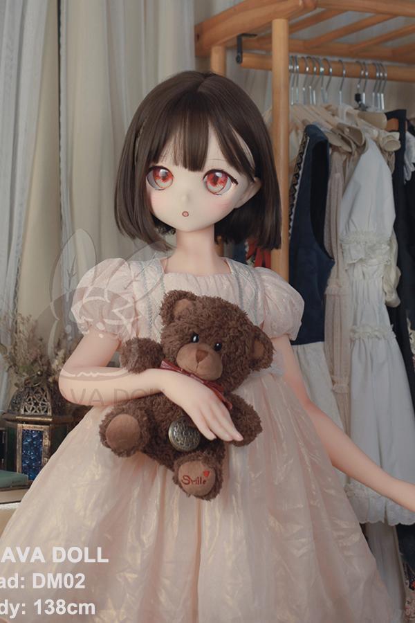 アニメ キャラ MARI 138cm AACup 手描きメイク ビニールヘッド Guava Doll