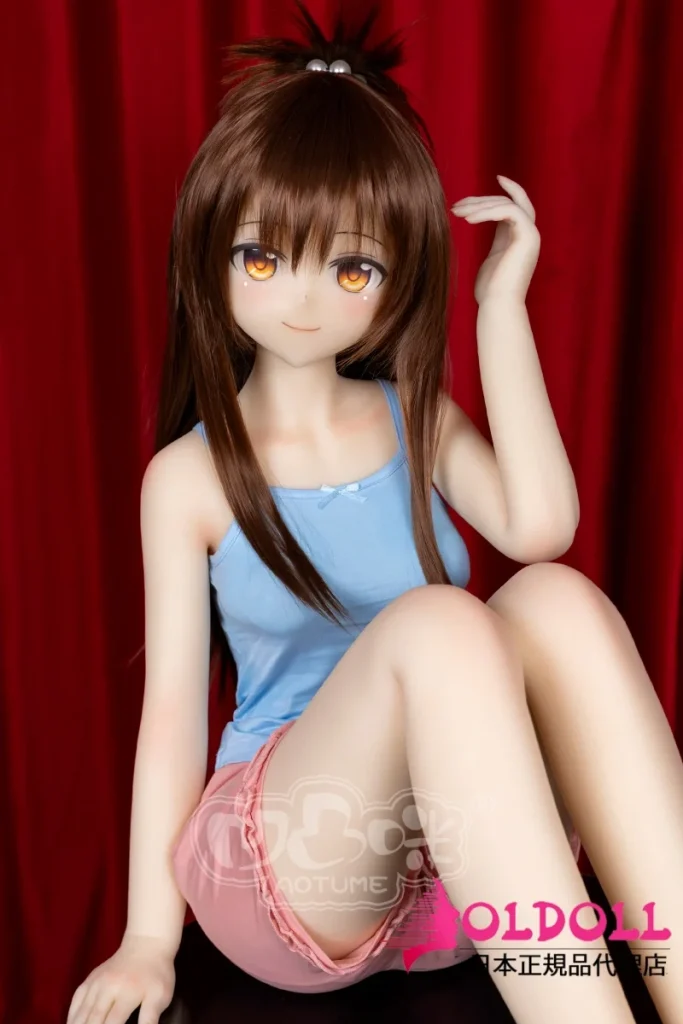 凹凸咪 aotume アニメドール 145cm Bカップ＃127ヘッド 宣伝画像はフルシリコン製ラブドール ロリフェイス等身大リアルドール