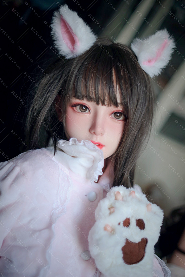 天真爛漫ネコちゃん シリコンヘッド ラブドール 鈴蘭149cm