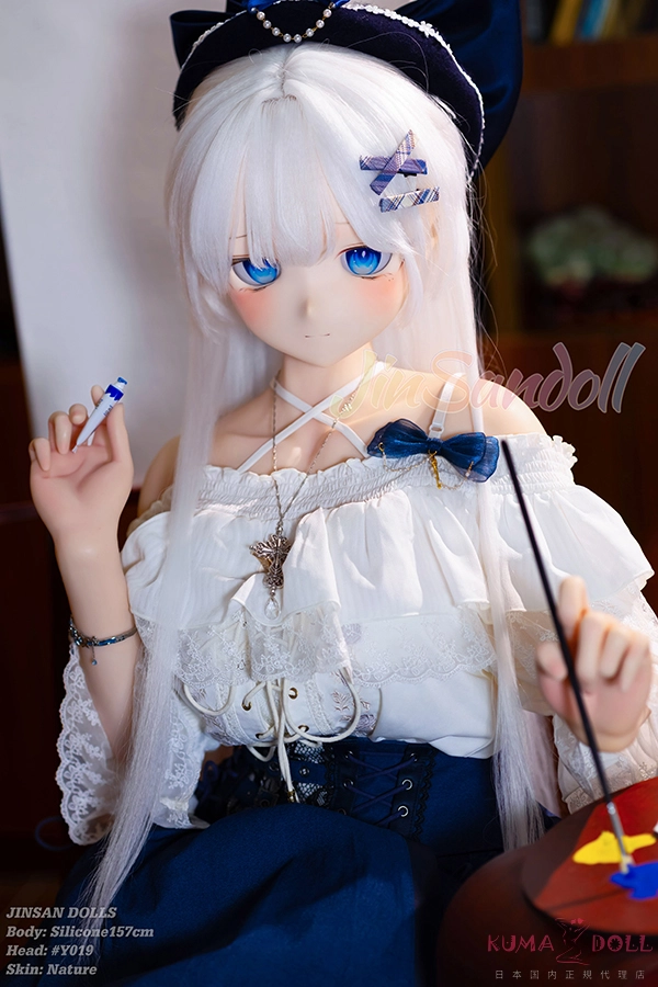 WM Dolls 157cm Bカップ #Y019 ヘッド アニメ顔 ソフトビニール製ヘッド+シリコン製ボディ かわいい二次元系 ラブドール