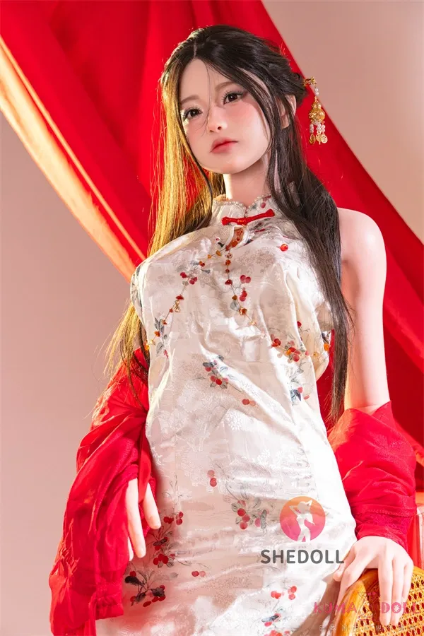 SHEDOLL 168cm Dカップ 蘇星冉2.0ヘッド 口開閉＆口腔模擬付き 超軽量33kg 艶やかな魅惑系リアルアダルトドール