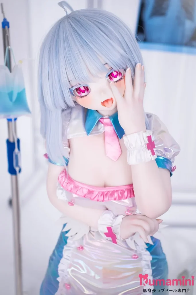 XYGO 141cm Cカップ 瑶瑶ヘッド 天使ナース風 二次元美少女ラブドール 可愛い医療コスチューム ソフトビニールヘッド+TPEボディ